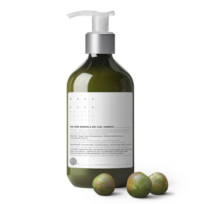 Rohaseed Tea Seed Nursing & Anti-loss Shampoo 500.0g/mlProduct Thumbnail
