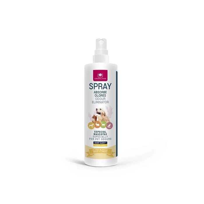 Cristalinas Spain Pet Odour Eliminating Spray #White Flowers 100mlProduct Thumbnail