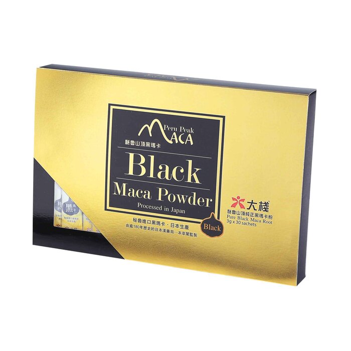 Max Choice Peru's Peak Maca - Pure Black Maca Root (3g x 30 sachets)   Product Thumbnail