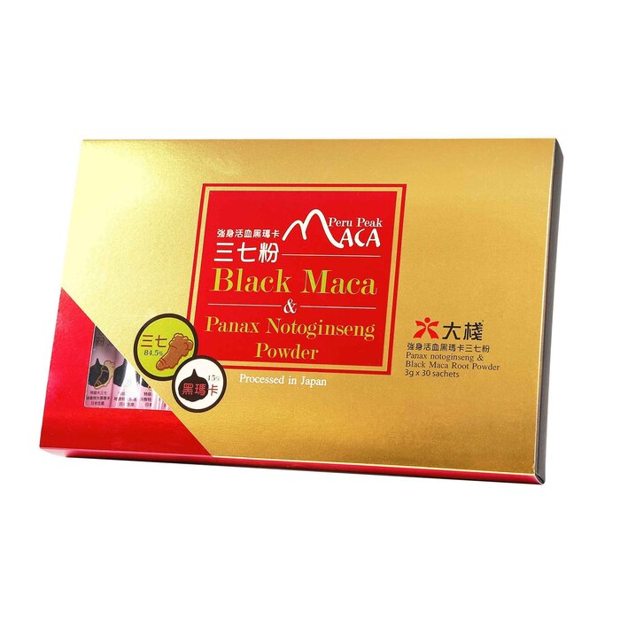 Max Choice Panax notoginseng & Black Maca Root Powder (3g x 30 sachets)  Product Thumbnail