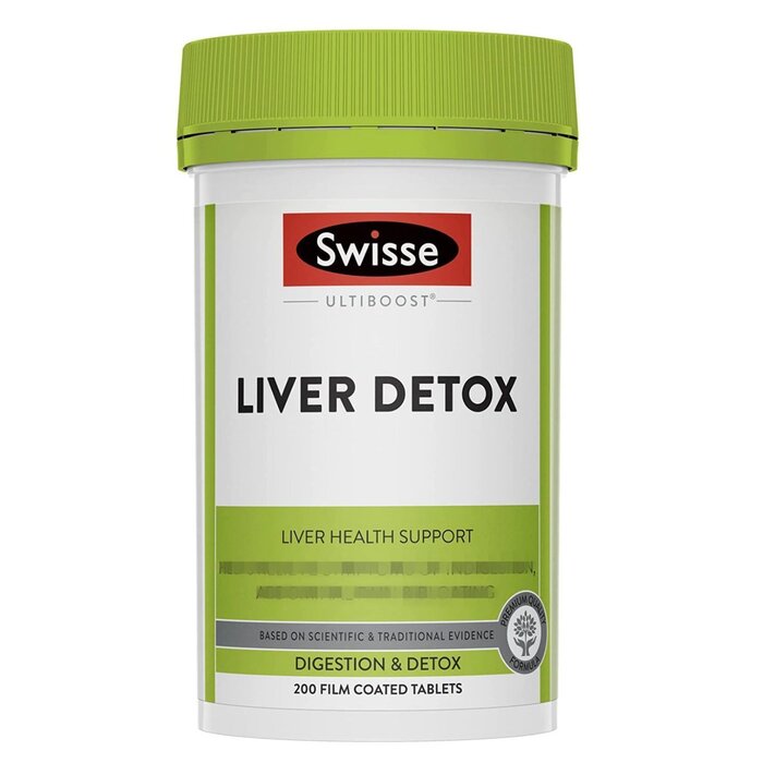 SWISSE Ultiboost Liver Detox 200 Tablets (Reference EXP:09/2025*)  Product Thumbnail