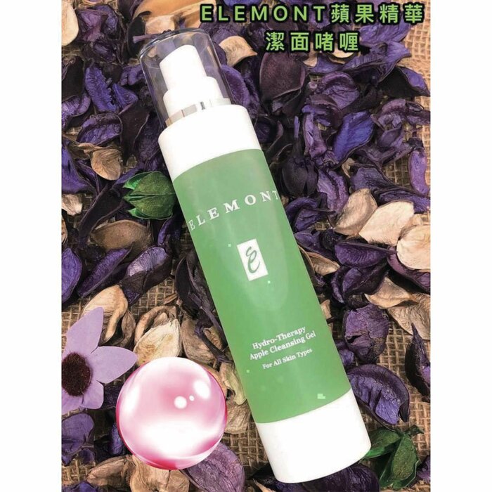 ELEMONT Hydro-Therapy Apple Cleansing Gel (Exfolianes, Hydrating, Niacinamide B5, Antioxidant) (e110ml) E001 Fixed SizeProduct Thumbnail