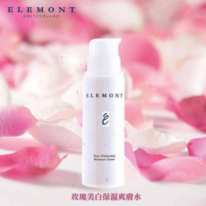 ELEMONT Rose Whitening Moisture Toner (Moisturising, Whitening, Antioxidant, Sensitive Skin) (e250ml) E300 Fixed SizeProduct Thumbnail