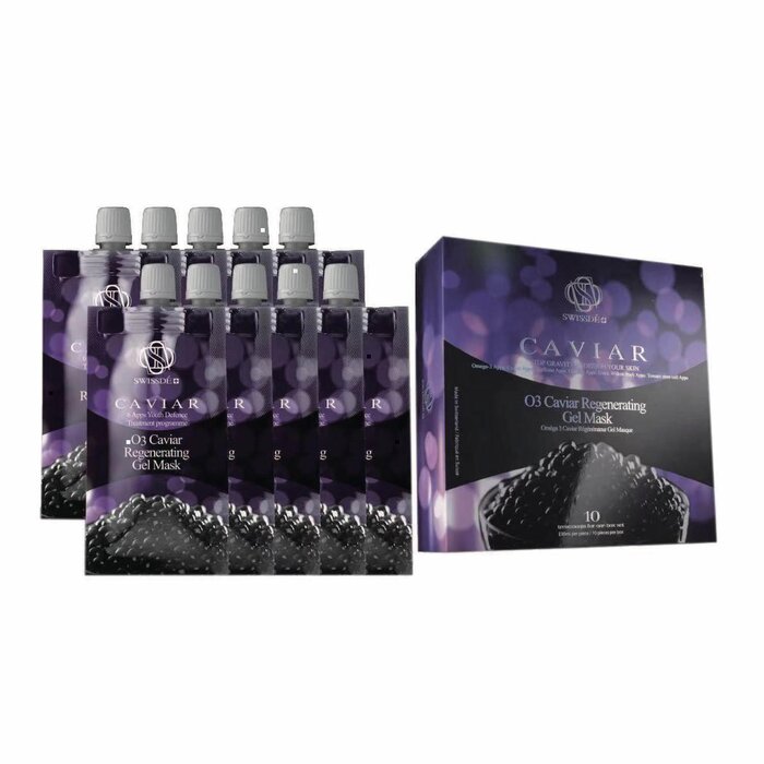 Swissde O3 Caviar Regenerating Gel Mask SW005 30ml x 10pcsProduct Thumbnail