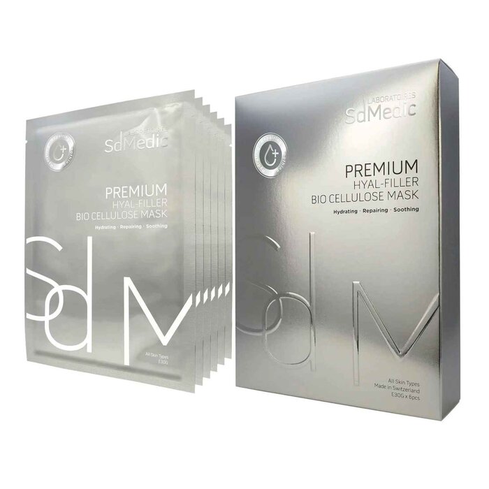 SdMedic Premium Hyal Filler Bio Cellulose Mask 30g x 6 pcsProduct Thumbnail