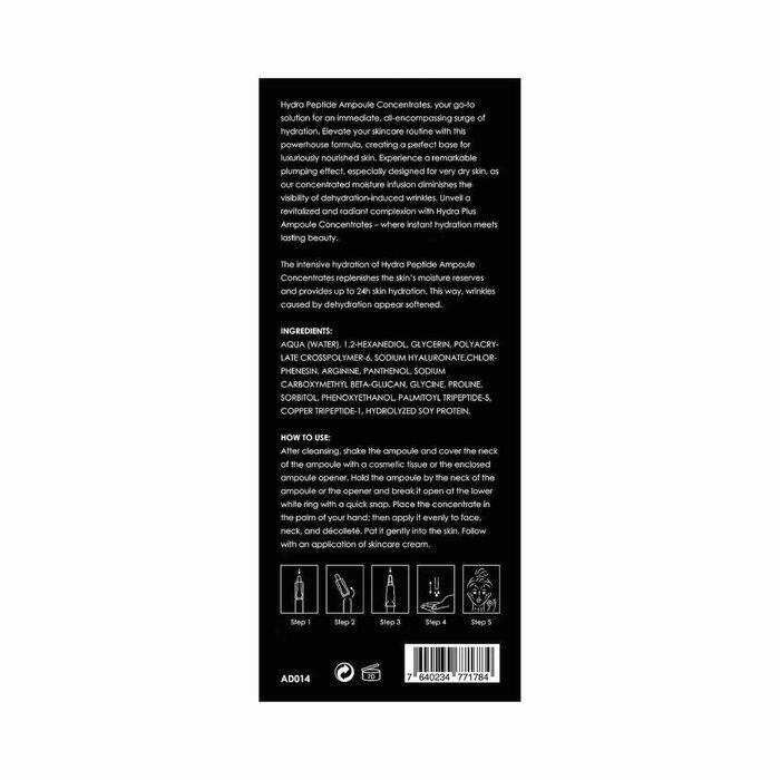 Andre Dermes Hydra Peptide Ampoule Concentrates Fixed SizeProduct Thumbnail