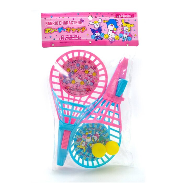 SANRIO Sanrio Hello Kitty Pink Racket Toys 2 pieces set 6yrs+ Fixed SizeProduct Thumbnail