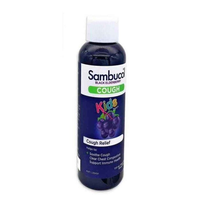 Sambucol Black Elderberry Kids Cough Liquid 120mlProduct Thumbnail