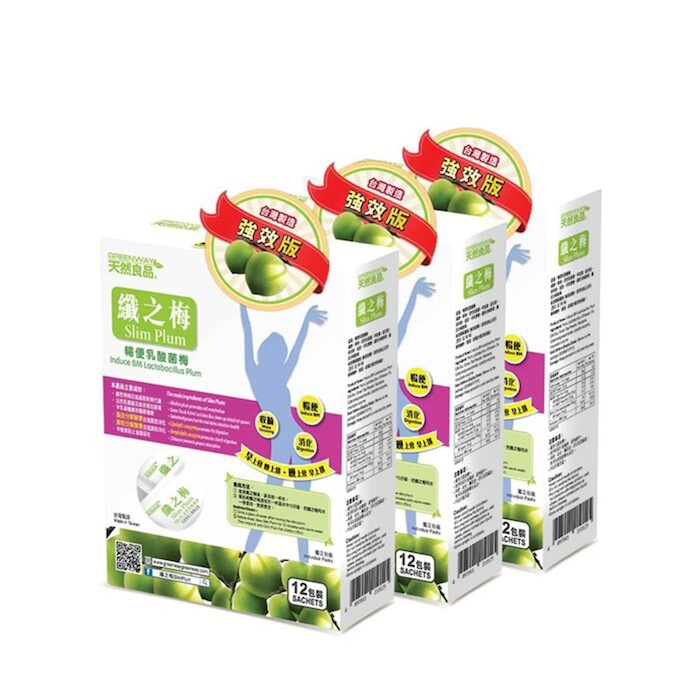 Greenway Slim Plum 12 Sachetsx3pckProduct Thumbnail