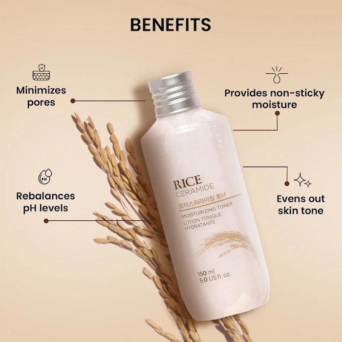 The Face Shop Rice Ceramide Moisturizing Toner 150mlProduct Thumbnail