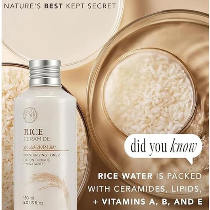 The Face Shop Rice Ceramide Moisturizing Toner 150mlProduct Thumbnail