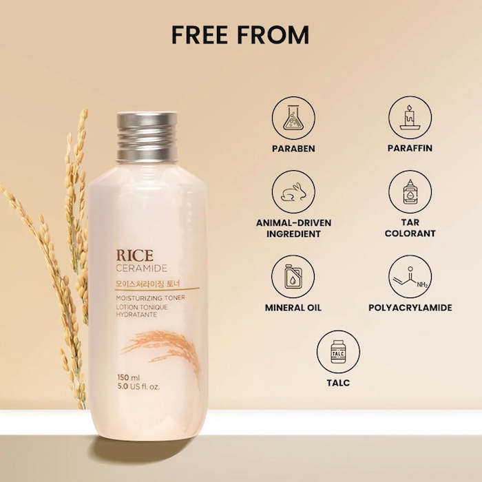 The Face Shop Rice Ceramide Moisturizing Toner 150mlProduct Thumbnail