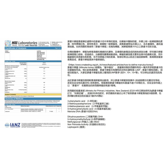 Manuka Doctor Manuka Honey UMF 6+ (250g) x2 Fixed SizeProduct Thumbnail
