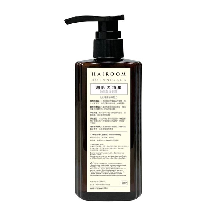 ヘアルーム HAIROOM Caffeine Essence Anti-hair Loss Shampoo (For Women) 300mlProduct Thumbnail
