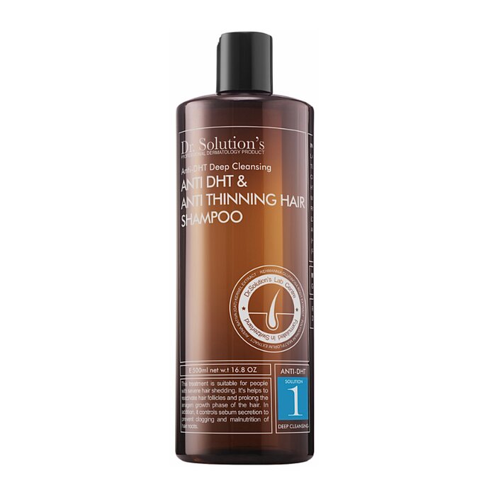 Dr. Solution’s Anti DHT & Anti Thinning Hair Shampoo 500mlProduct Thumbnail