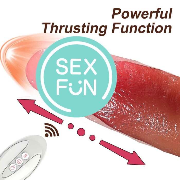 Fox Fox Hyper-Realistic Remote Control Dildo - More Powerful Than Premier League Stars Fixed SizeProduct Thumbnail