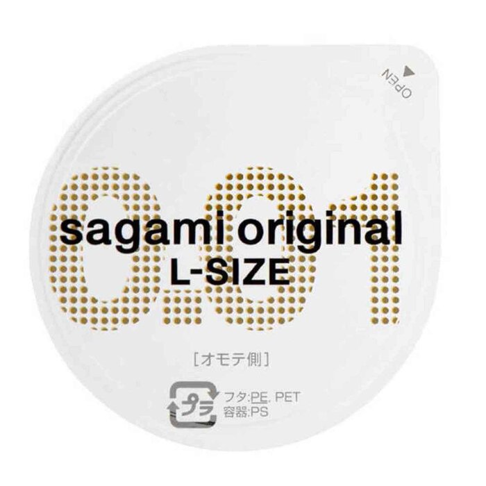 Sagami Sagami Original 0.01 L-Size 10's Pack PU Condom Fixed SizeProduct Thumbnail