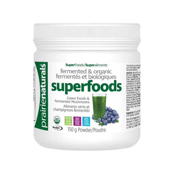 Prairie Naturals Prairie Naturals Fermented Organic SuperFoods & Mushroom Complex 150g Fixed SizeProduct Thumbnail