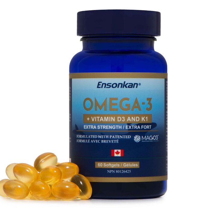 Ensonkan 安迅康MAG-O3 高濃度魚油 60 SoftgelsProduct Thumbnail