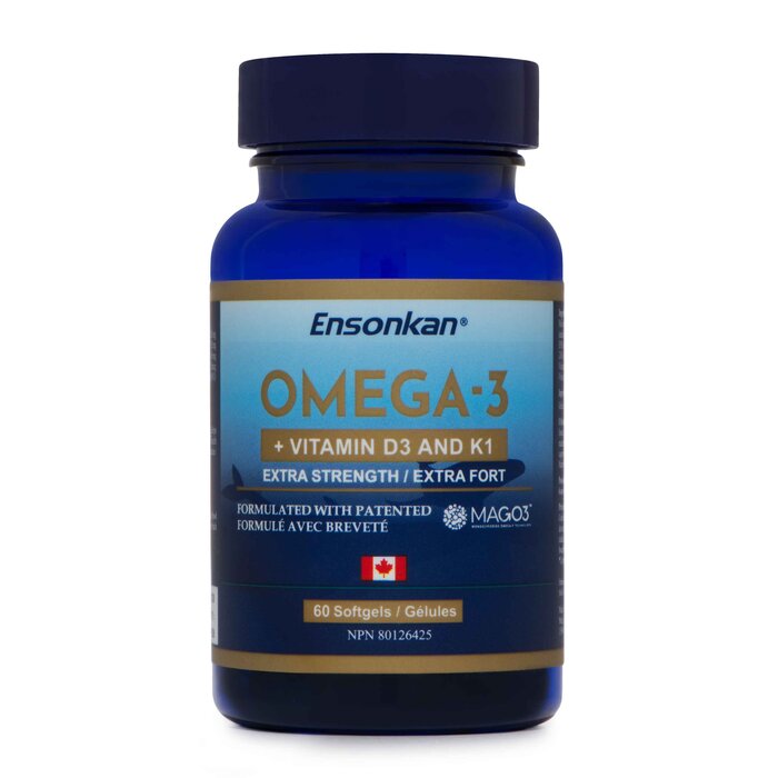 Ensonkan 安迅康MAG-O3 高濃度魚油 60 SoftgelsProduct Thumbnail