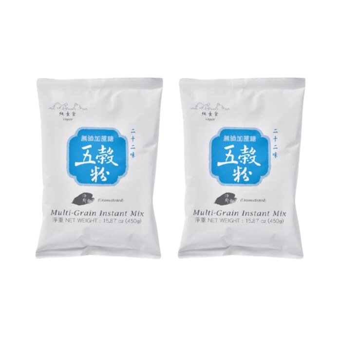 JING SI MULTI-GRAIN INSTANT MIX (UNSWEETENED) 450gx2packsProduct Thumbnail