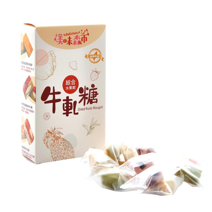 Delicious Forest Delicious Forest Dried Fruits Nougat 120gProduct Thumbnail