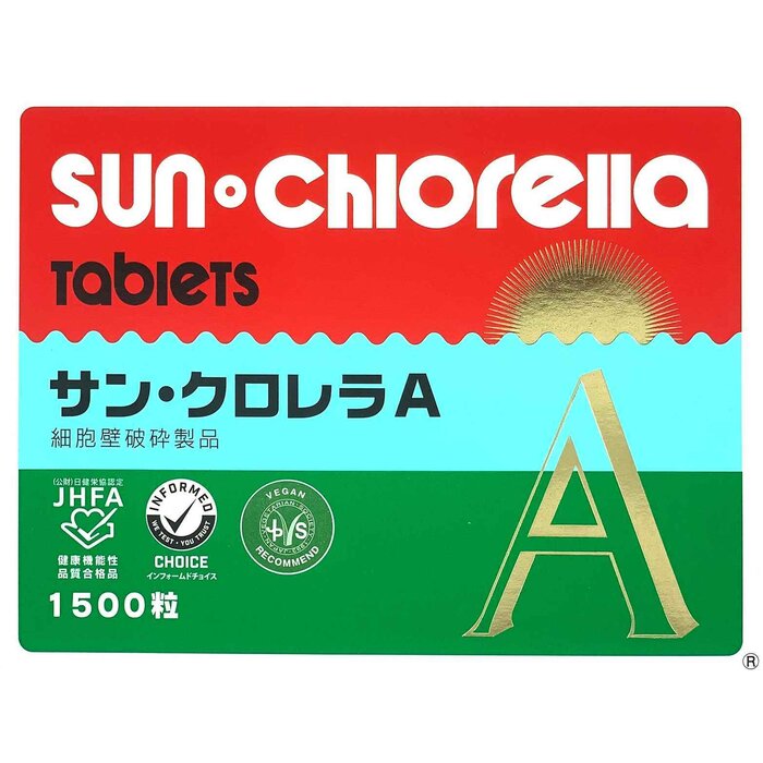 SUN CHLORELLA 日本升康力 日本升康力破壁蛋白核小球藻 1500 粒 Fixed SizeProduct Thumbnail