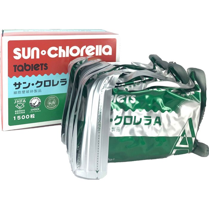 SUN CHLORELLA 日本升康力 日本升康力破壁蛋白核小球藻 1500 粒 Fixed SizeProduct Thumbnail