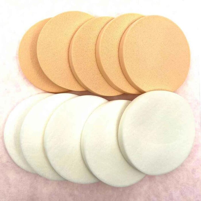 LOUISA LOUISA Makeup sponge 10pcs special set (Random Color)(Round shape) Fixed SizeProduct Thumbnail