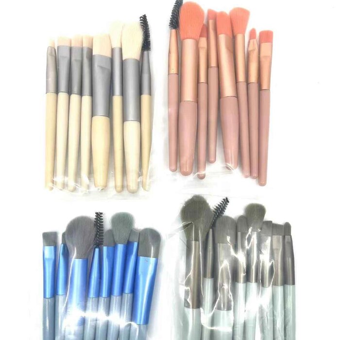 LOUISA Makeup Brush 8pcs set (Random Color) Fixed SizeProduct Thumbnail