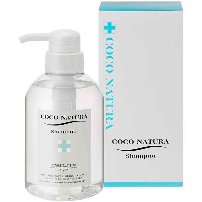 코코 네이처 COCO NATURA Additive free mild skin care hair shampoo 400mlProduct Thumbnail