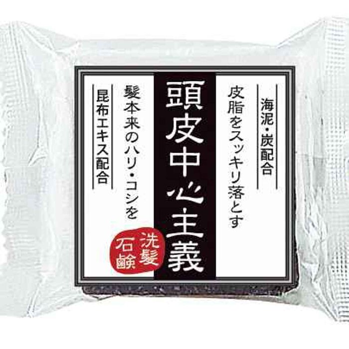 TOUHI CHUSHIN SHUGI Scalp Black Shampoo Bar 30gProduct Thumbnail