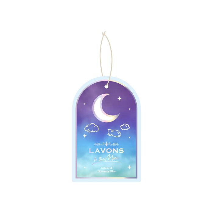 LAVONS To the Moon Paper Fragrance Nocturnal Blue 1pc Fixed SizeProduct Thumbnail