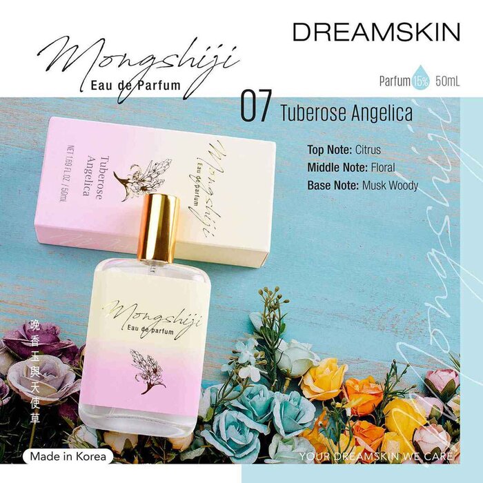 Dream Skin Korea Monshiji Eau De Parfum - 07 Tuberose Angelica 50ml Picture ColorProduct Thumbnail