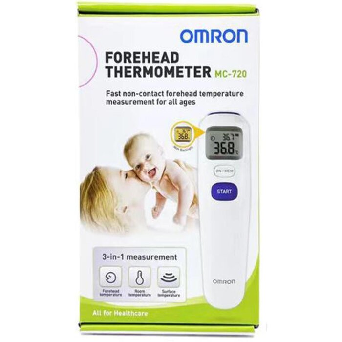 Ormon Omron-Omron- MC-720 Forehead Thermometer fixed sizeProduct Thumbnail