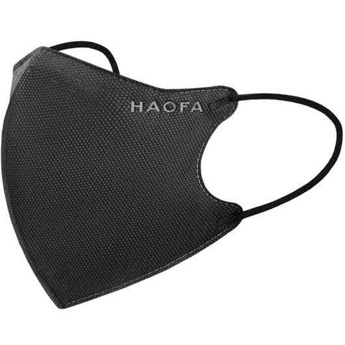 HAOFA 3D airtight three-dimensional medical mask (Taiwan N95 specification) fog black | 30 S Size upgrades Fixed SizeProduct Thumbnail