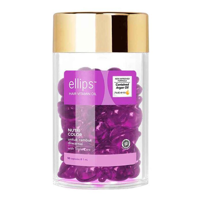 Ellips VITAMIN-HAIR TREATMENT (Purple) New Version 50 capProduct Thumbnail