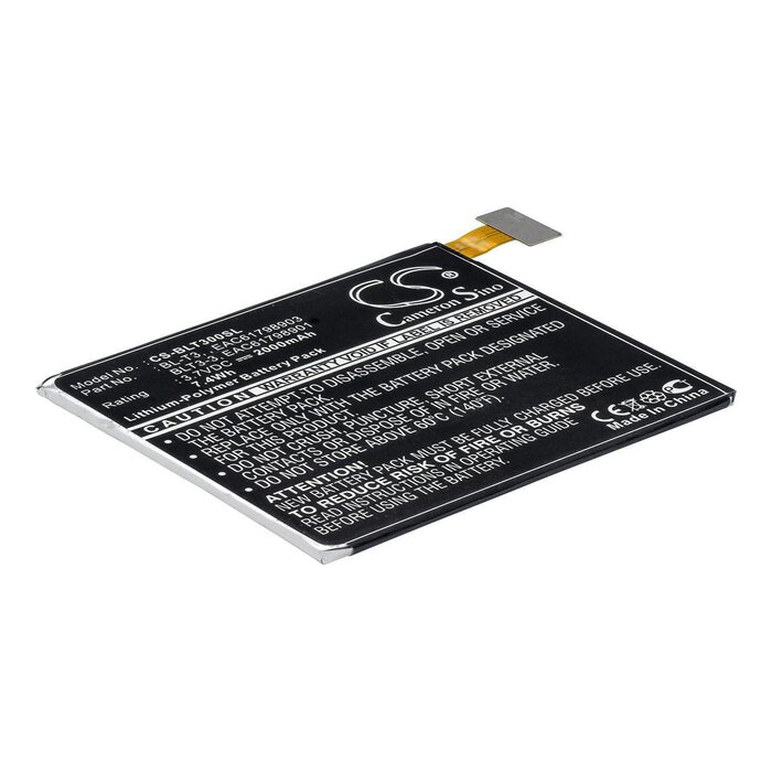 LG CS-BLT300SL - replacement battery for LG Fixed sizeProduct Thumbnail