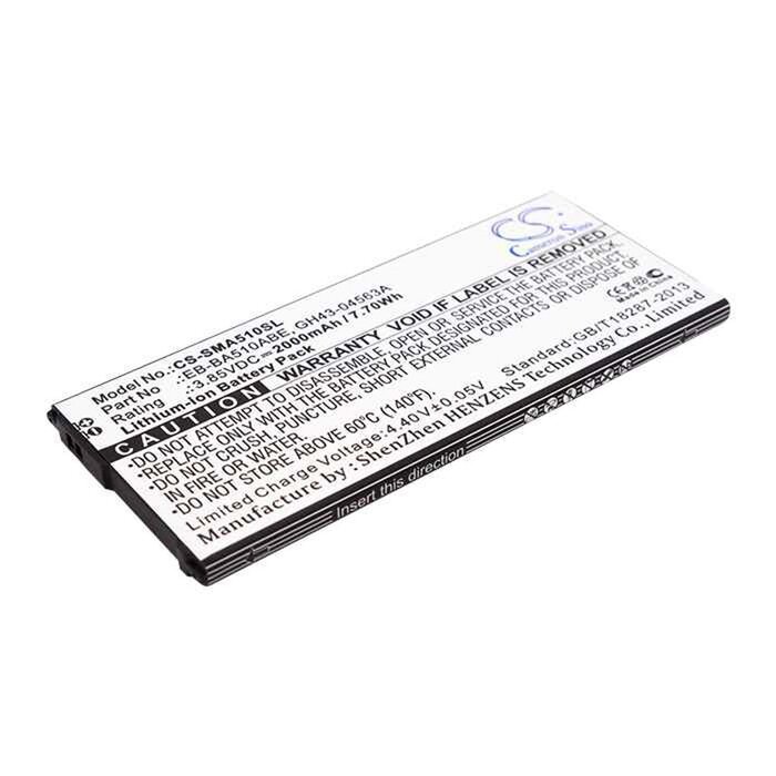 Samsung CS-SMA510SL - replacement battery for SAMSUNG Fixed sizeProduct Thumbnail