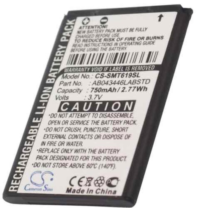 Samsung CS-SMT619SL - replacement battery for SAMSUNG Fixed sizeProduct Thumbnail