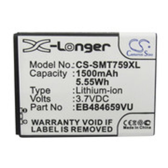 Samsung CS-SMT759XL - replacement battery for SAMSUNG Fixed sizeProduct Thumbnail