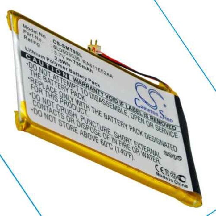 Samsung CS-SMT9SL - replacement battery for SAMSUNG Fixed sizeProduct Thumbnail