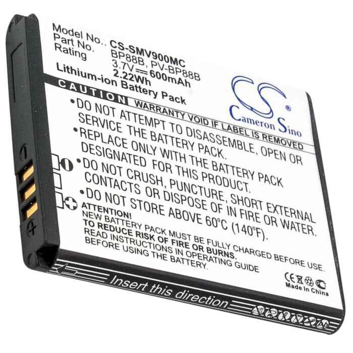 Samsung CS-SMV900MC - replacement battery for SAMSUNG Fixed sizeProduct Thumbnail