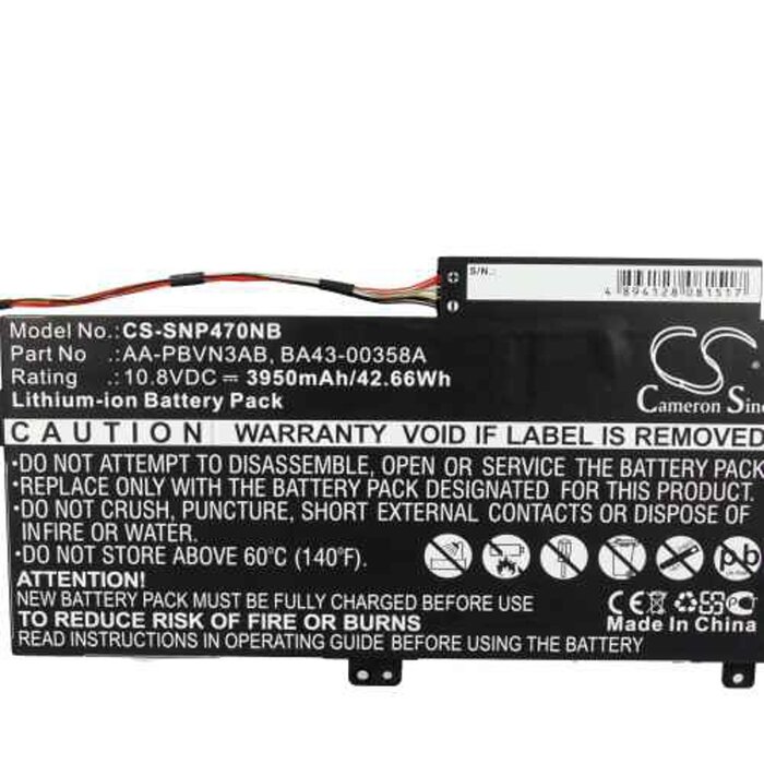 Samsung CS-SNP470NB - replacement battery for SAMSUNG Fixed sizeProduct Thumbnail