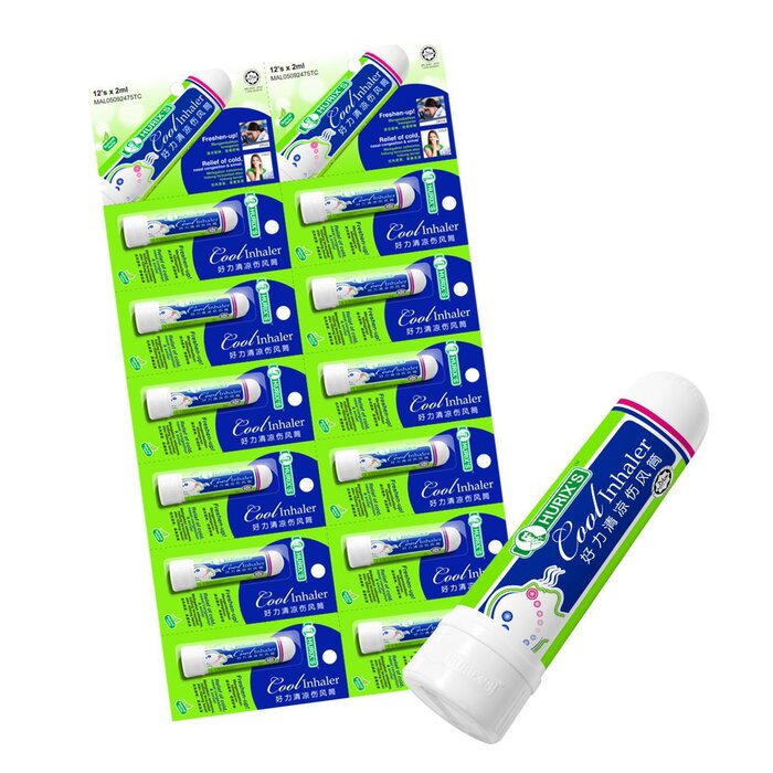Hurix's Hurix's Cool Inhaler 2ML x 12tubesProduct Thumbnail