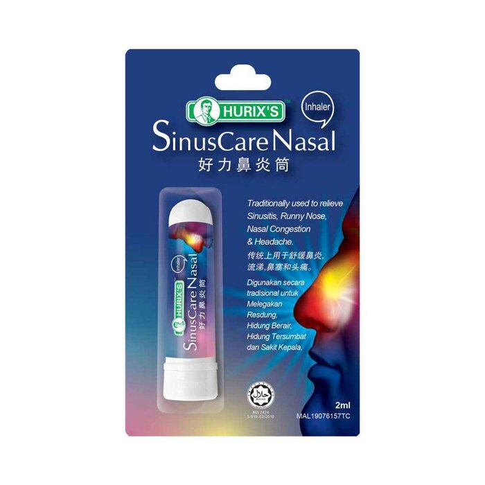 Hurix's Hurix's SinusCare Nasal Inhaler 2ML x 6 tubesProduct Thumbnail