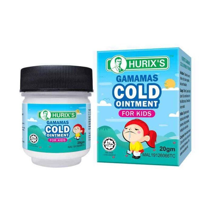 Hurix's Hurix's Gamamas Cold Ointment for Kids 20gm x 4 boxesProduct Thumbnail