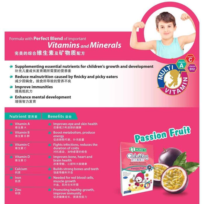 Hurix's Hurix's Glukusking- Passion Fruit (250GM) 250 gm x 2 packProduct Thumbnail