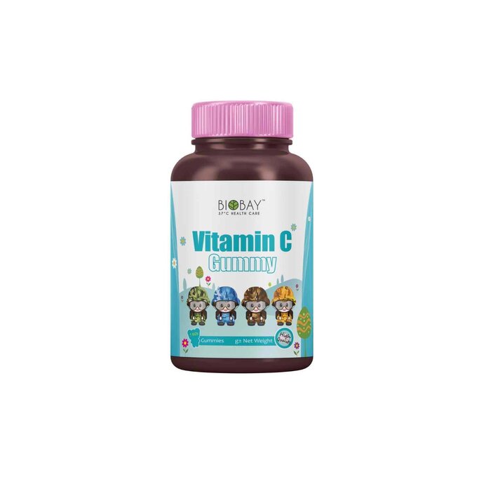 Biobay Biobay Vitamin Blue/Pink/Blackcurrant Gummy (80's x 2g) Chewable Gummy For Kids BlueProduct Thumbnail