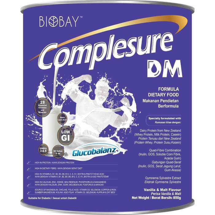 Biobay Biobay Complesure Pro/DM/Plus Improved Taste (850g) Complesure ProProduct Thumbnail
